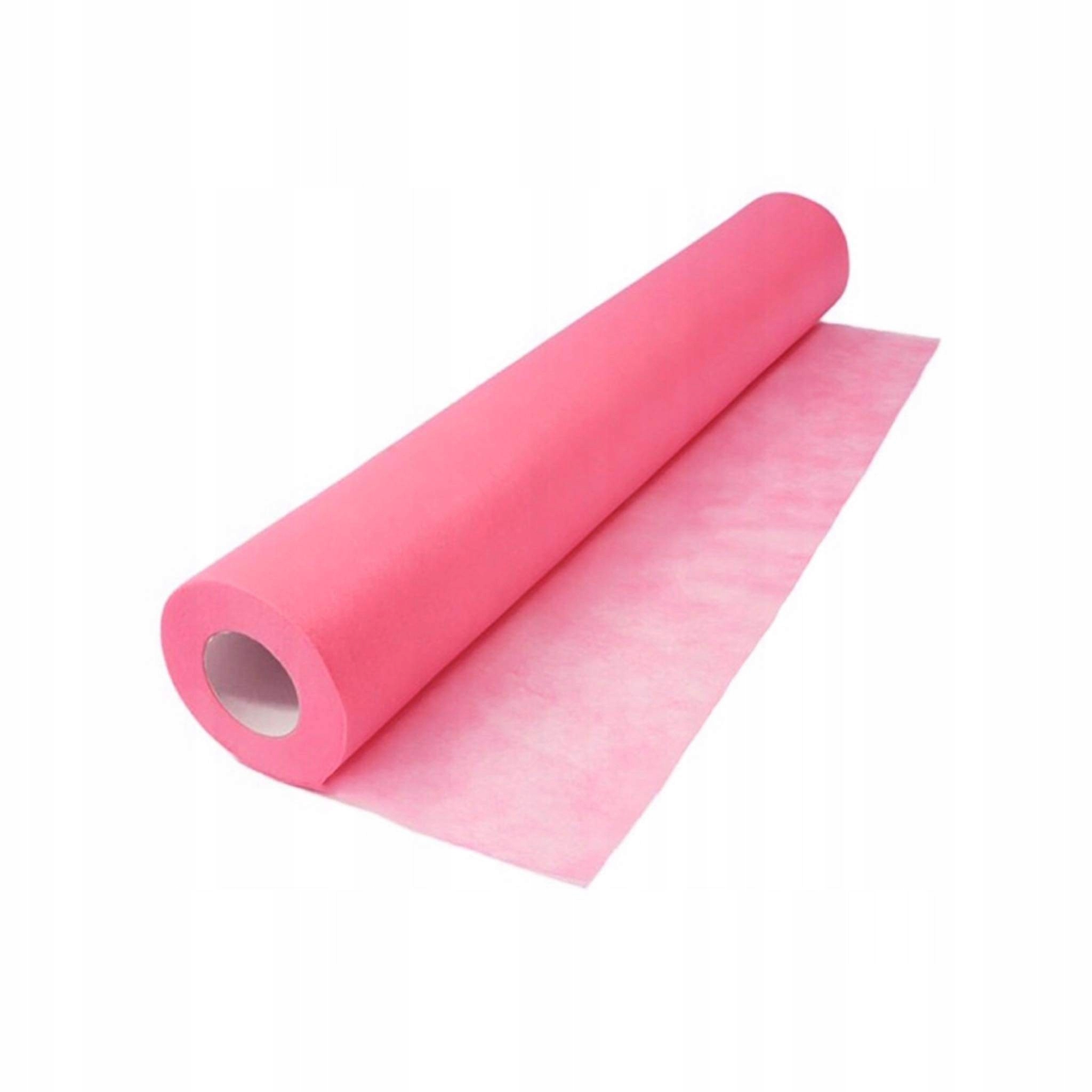 

Podkład różowy flizelinowy na fotel 60cm x 50 m