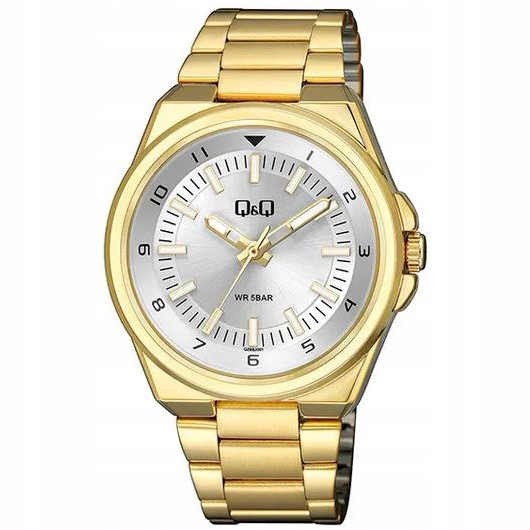Pánské Hodinky Qq QZ68-001 zlaté