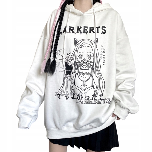 

Bluza Anime Goth Grunge harajuku Hikigawa