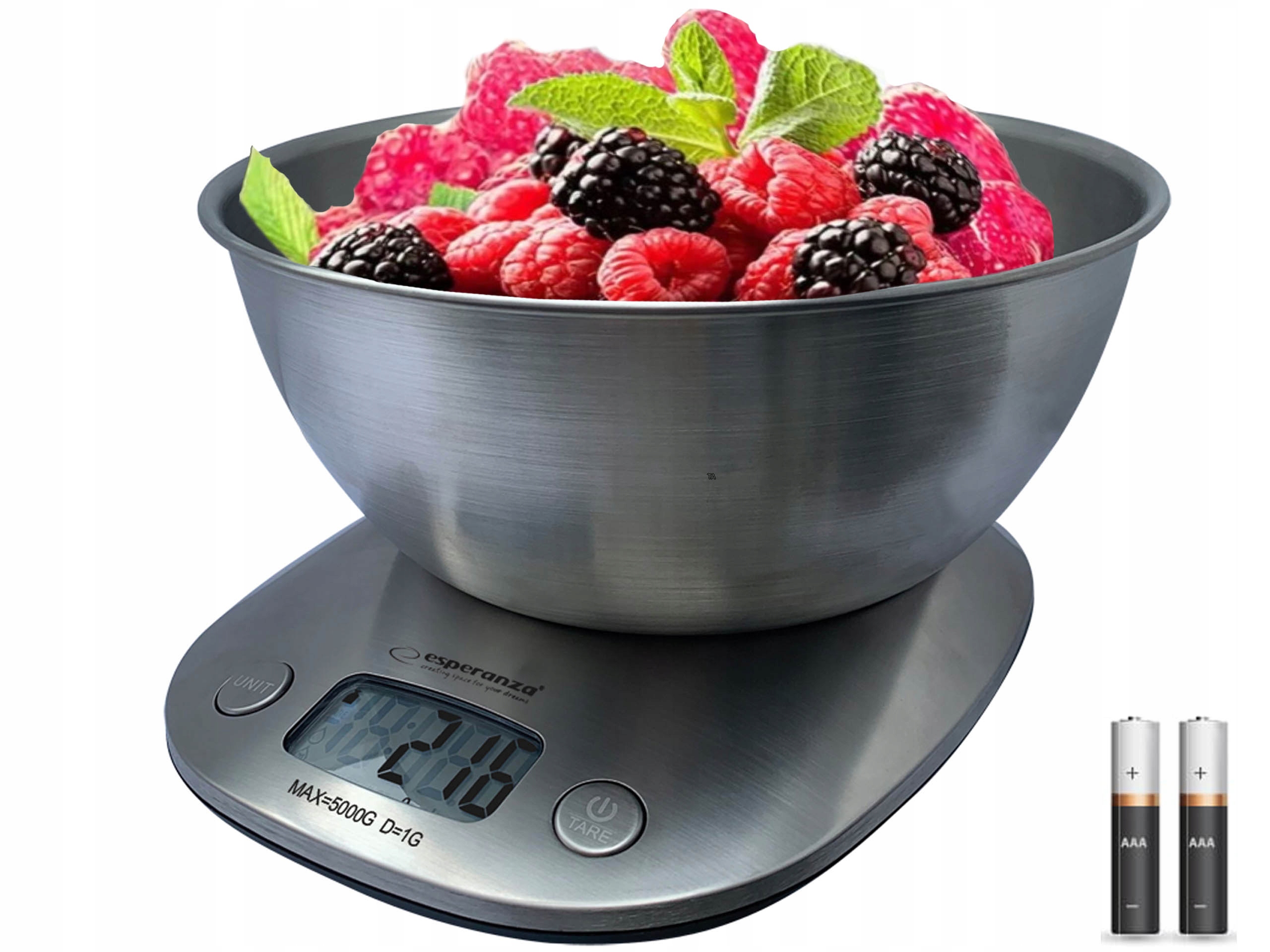 

Waga Kuchenna Z Misą Precyzyjna Elektroniczna 5KG