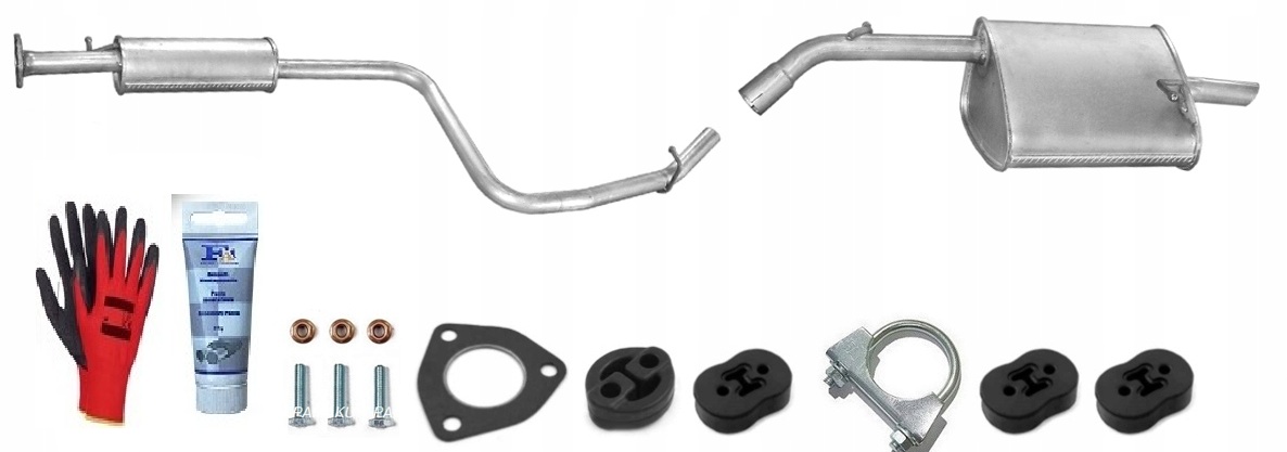 Daewoo Nubira 1.6 (1997-1999) Hatchback Tlumič sada bonus