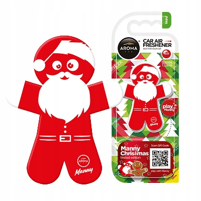 

Polimerowy Zapach Do Auta Manny Brelok Mikołaj