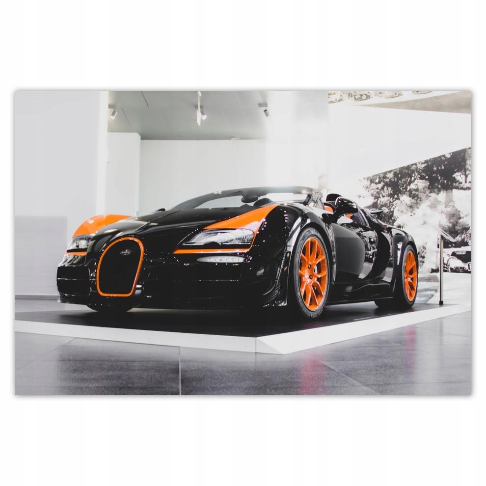 

Plakat 93x62 Bugatti Samochód Auto