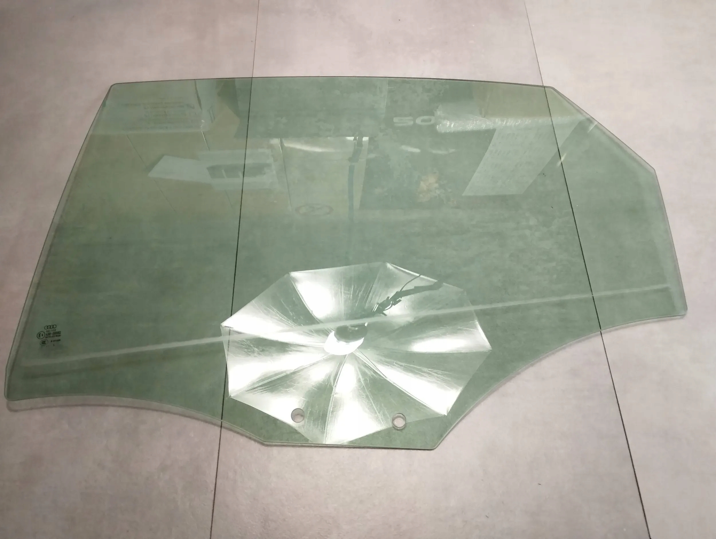 Audi A6 C7 4G sedan window left rear part 2015