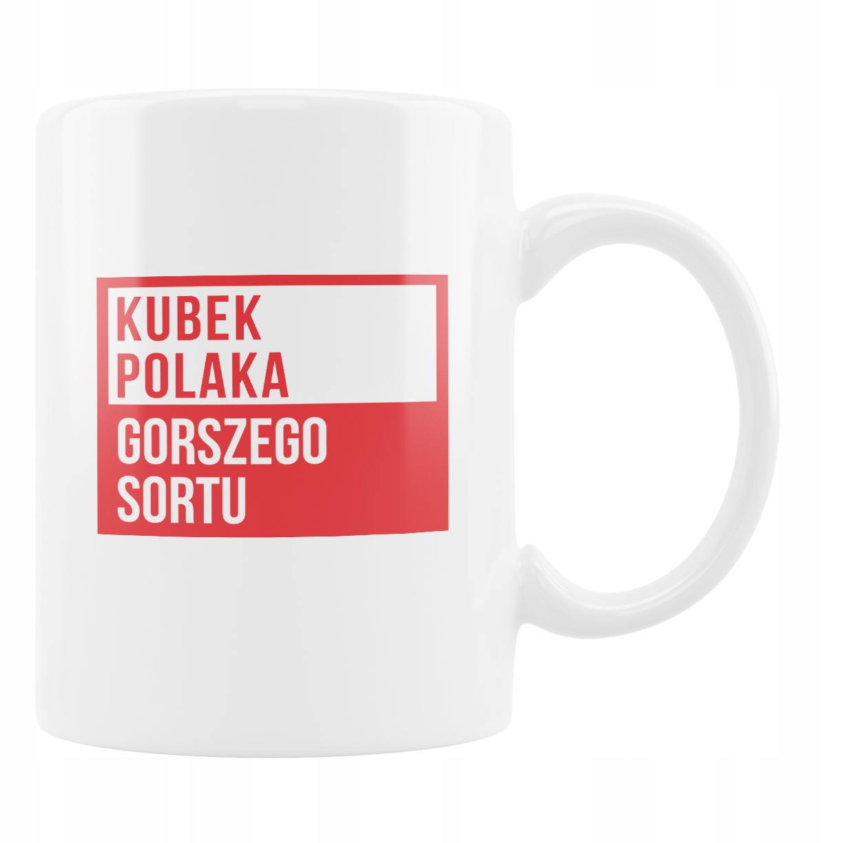 

Kubek Prezent Polak Gorszego Sortu Anty Pis Polaka