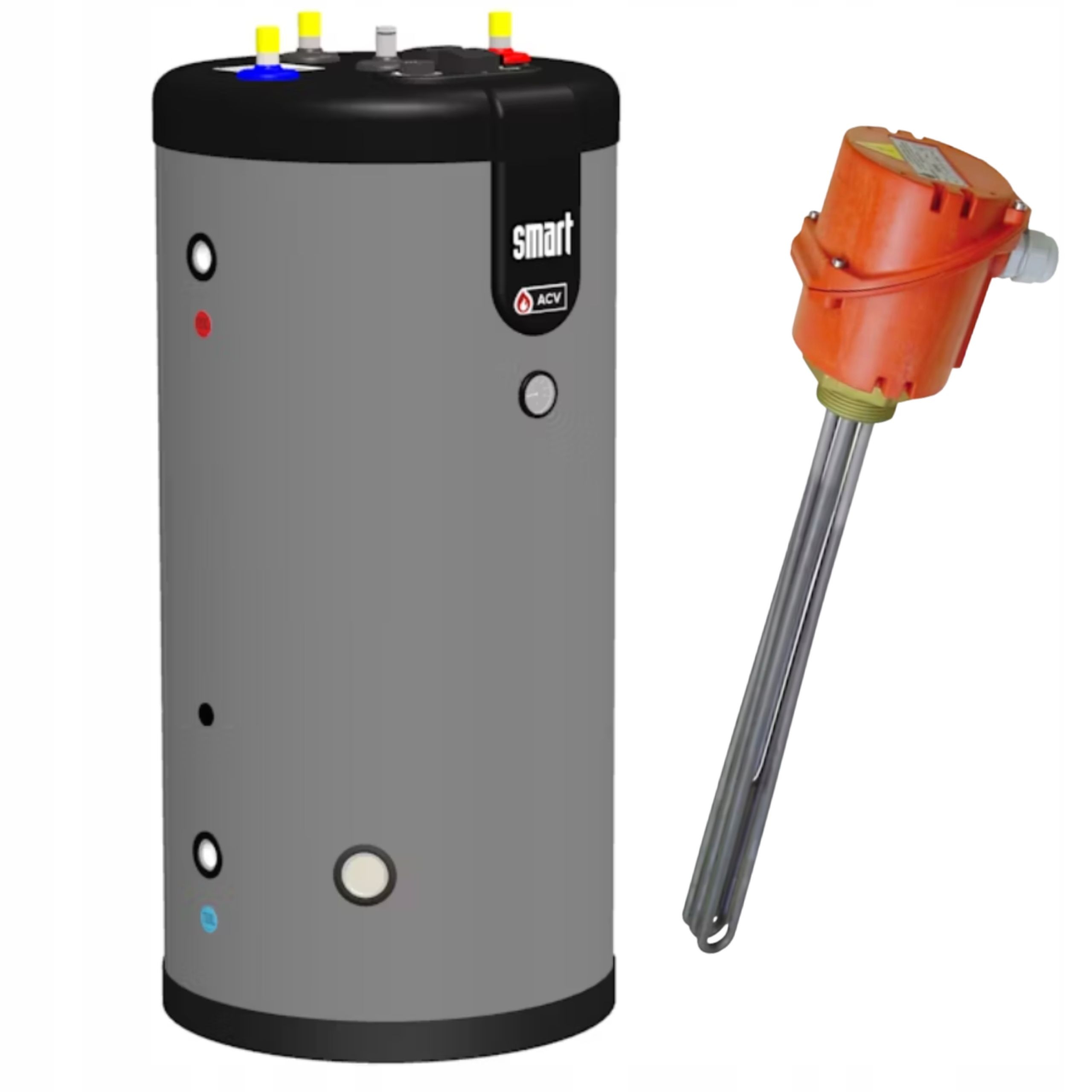 Acv Smart E160 Bojler zasobnik do kotłów C.o do ciepłej wody grzałka 3 kw