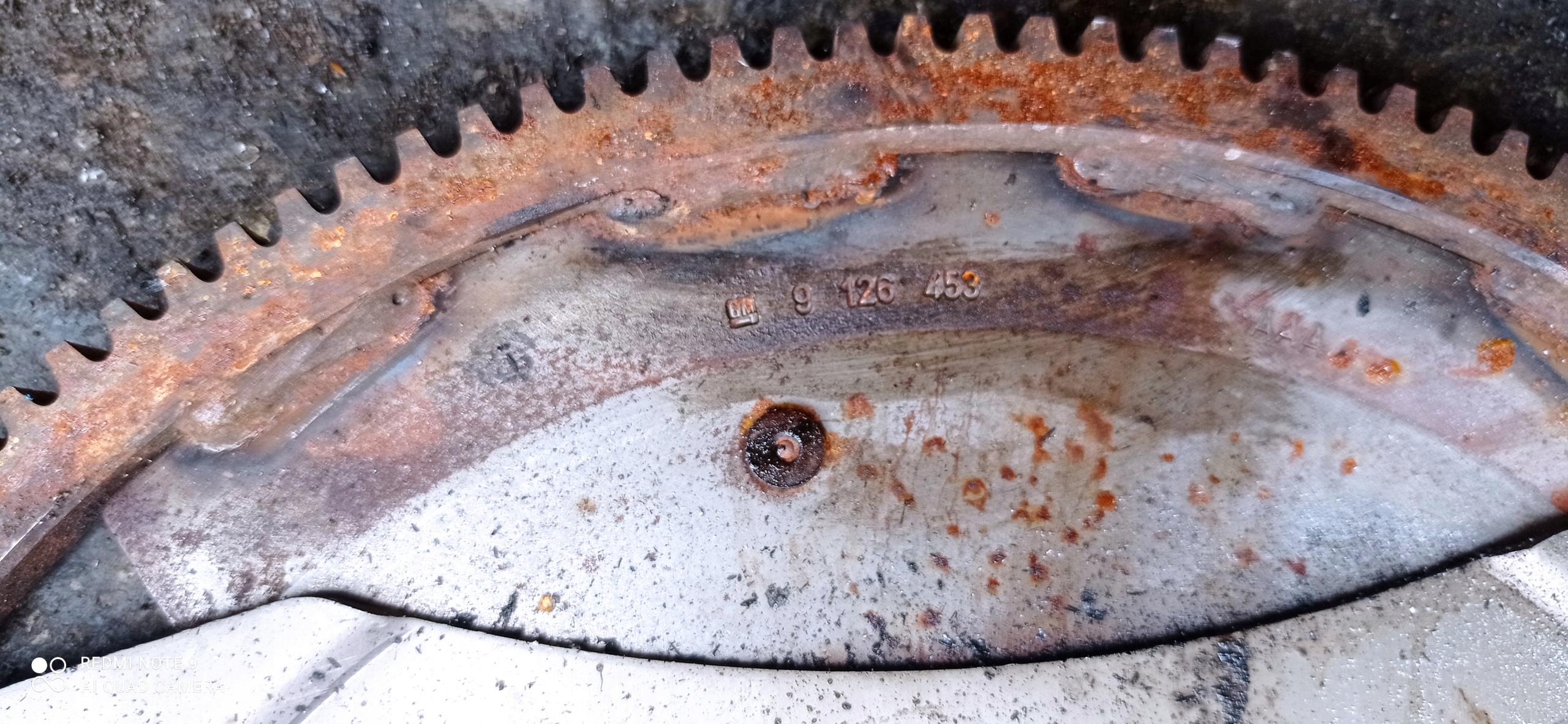 wheel flywheel VECTRA C 2.2 B 9126453