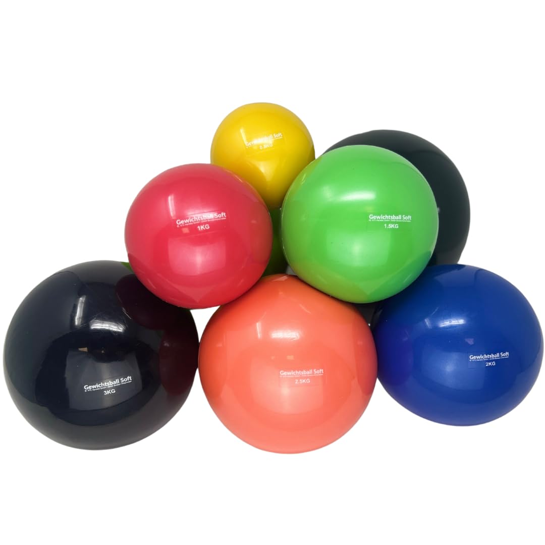 ATC HANDELS GMBH 1kg Gym Ball for Yoga Pilates Rehab Fitness — miniatura 2