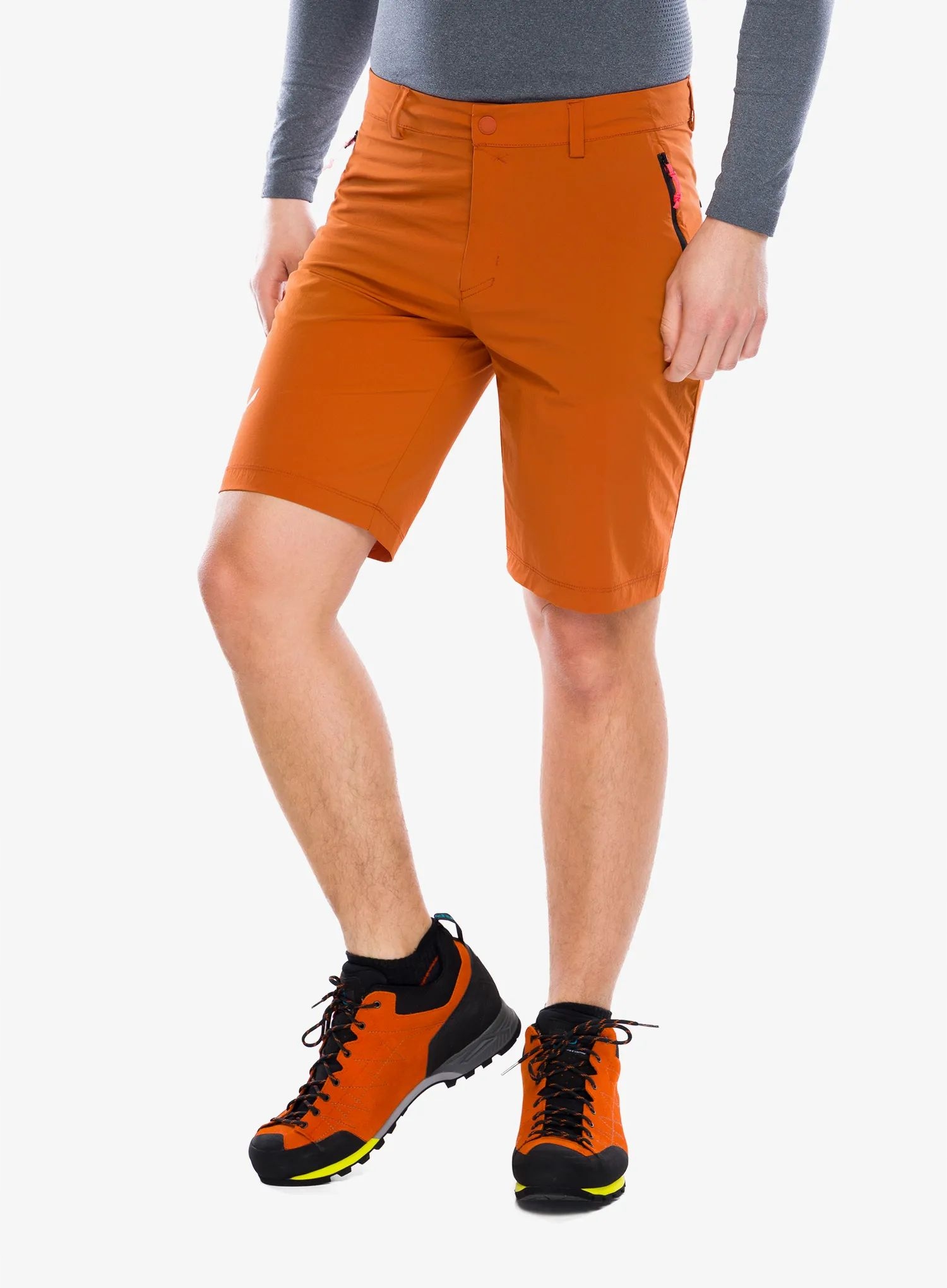 Kraťasy Salewa Puez Talveno Dst Shorts bombay brown XL