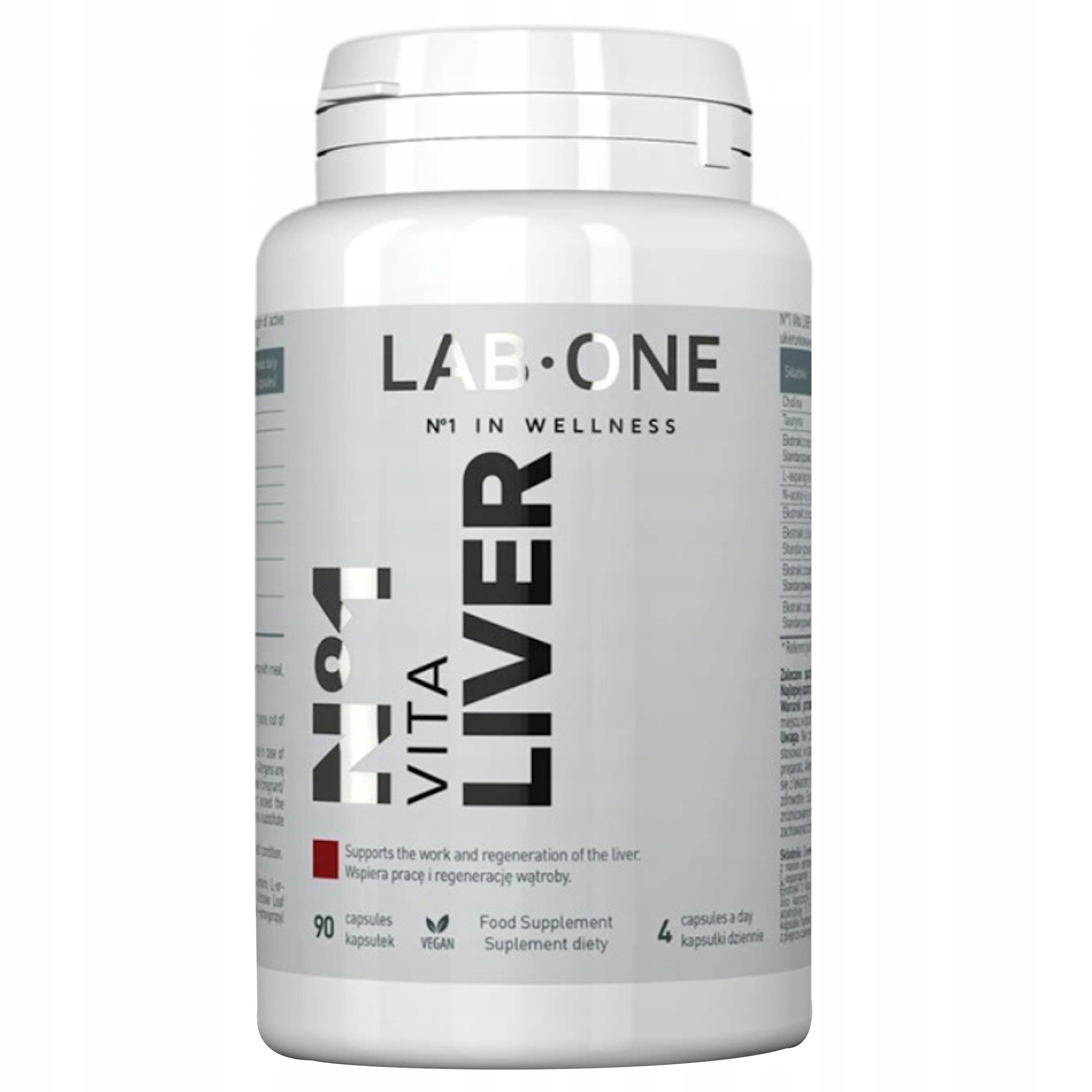 

Lab One Vita Liver 90 k. Regeneracja Wątroby Detox