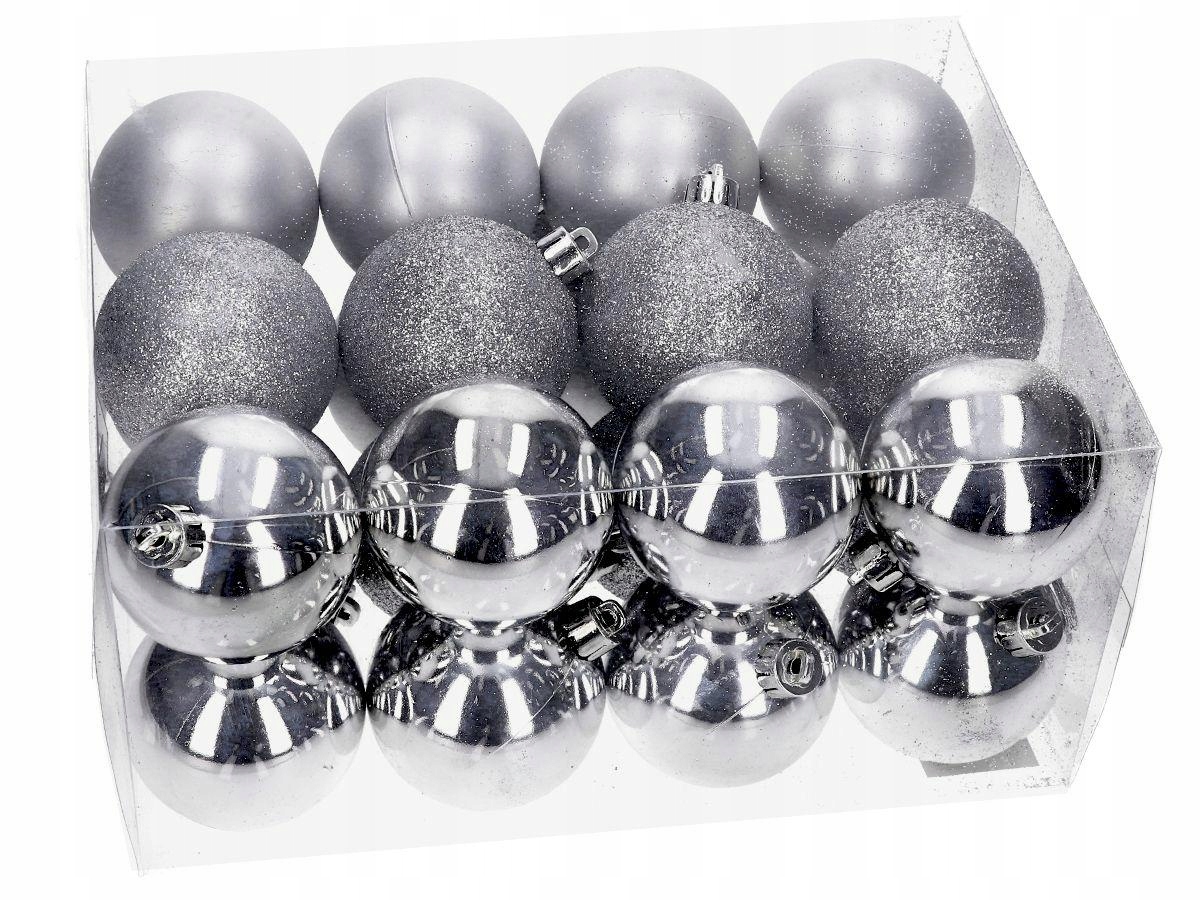 BOMBKI CHOINKOWE NA CHOINKĘ BOMBKA 2,5cm 24szt Rodzaj Bombka dekorowana Bombka gładka Zestawy