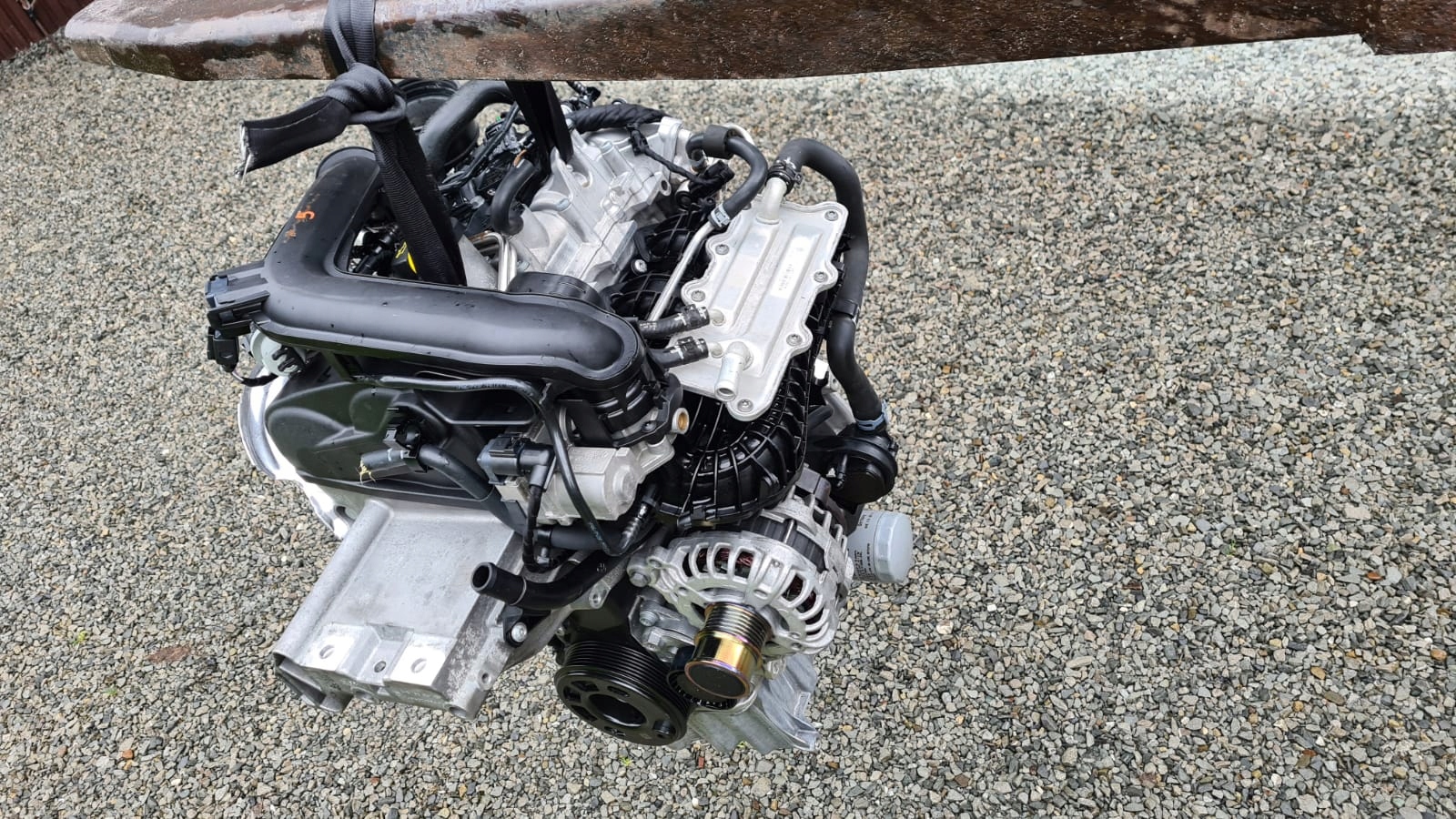 engine MOTOR complete DKR VW T-ROC 1.0 TSI