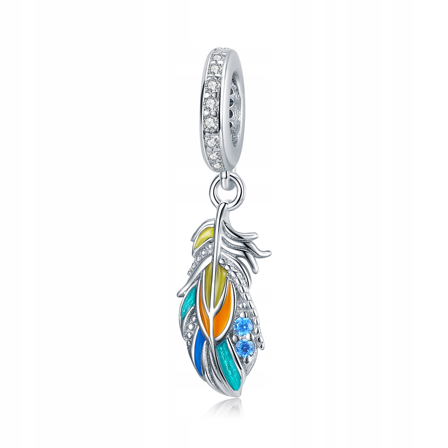 

Charms Lśniące Pióro do Pandora Sekretny Ogród