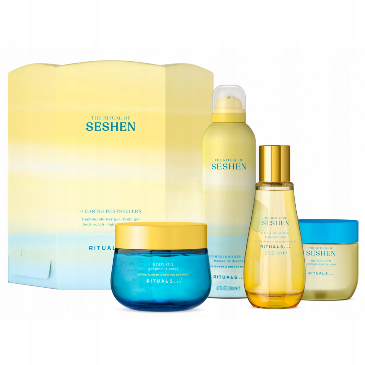 Rituals The Ritual of Seshen gift set zestaw podarunkowy do ciała 4 w1