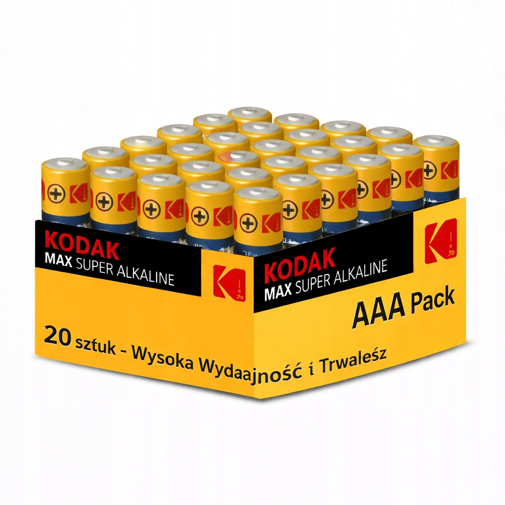 Bateria alkaliczna Kodak AAA (R3) 20 szt.
