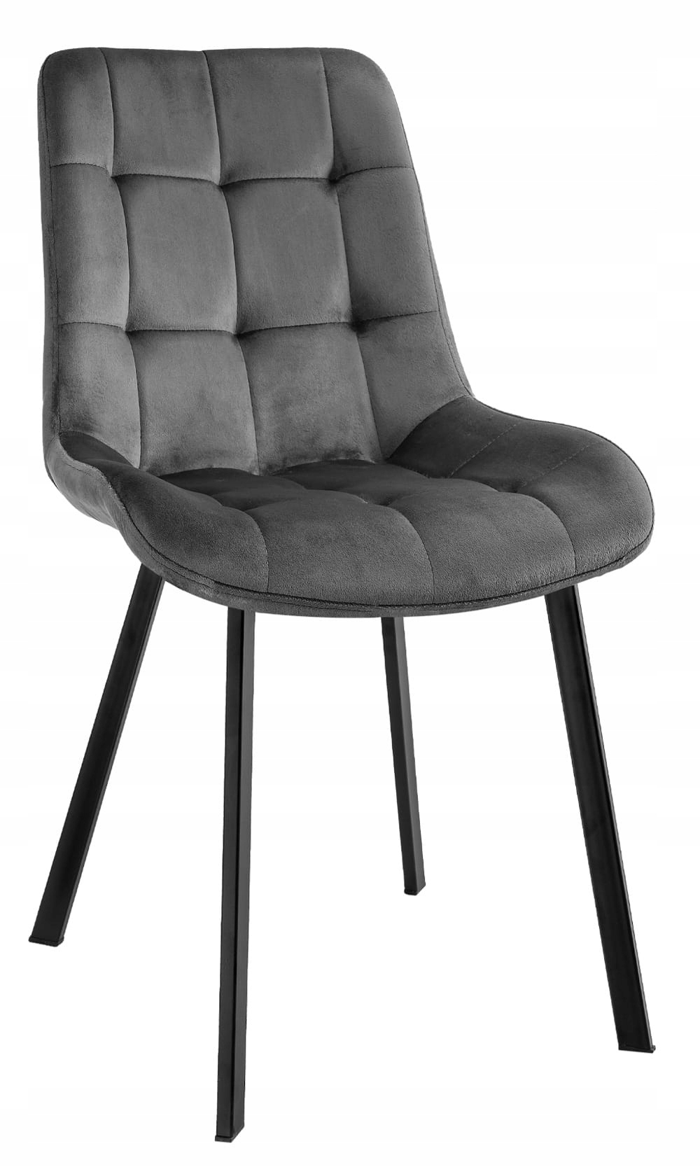 KRZESŁO WELUROWE DO SALONU JADALNI LOFT TAPICEROWANE SOLIDNE WYGODNE