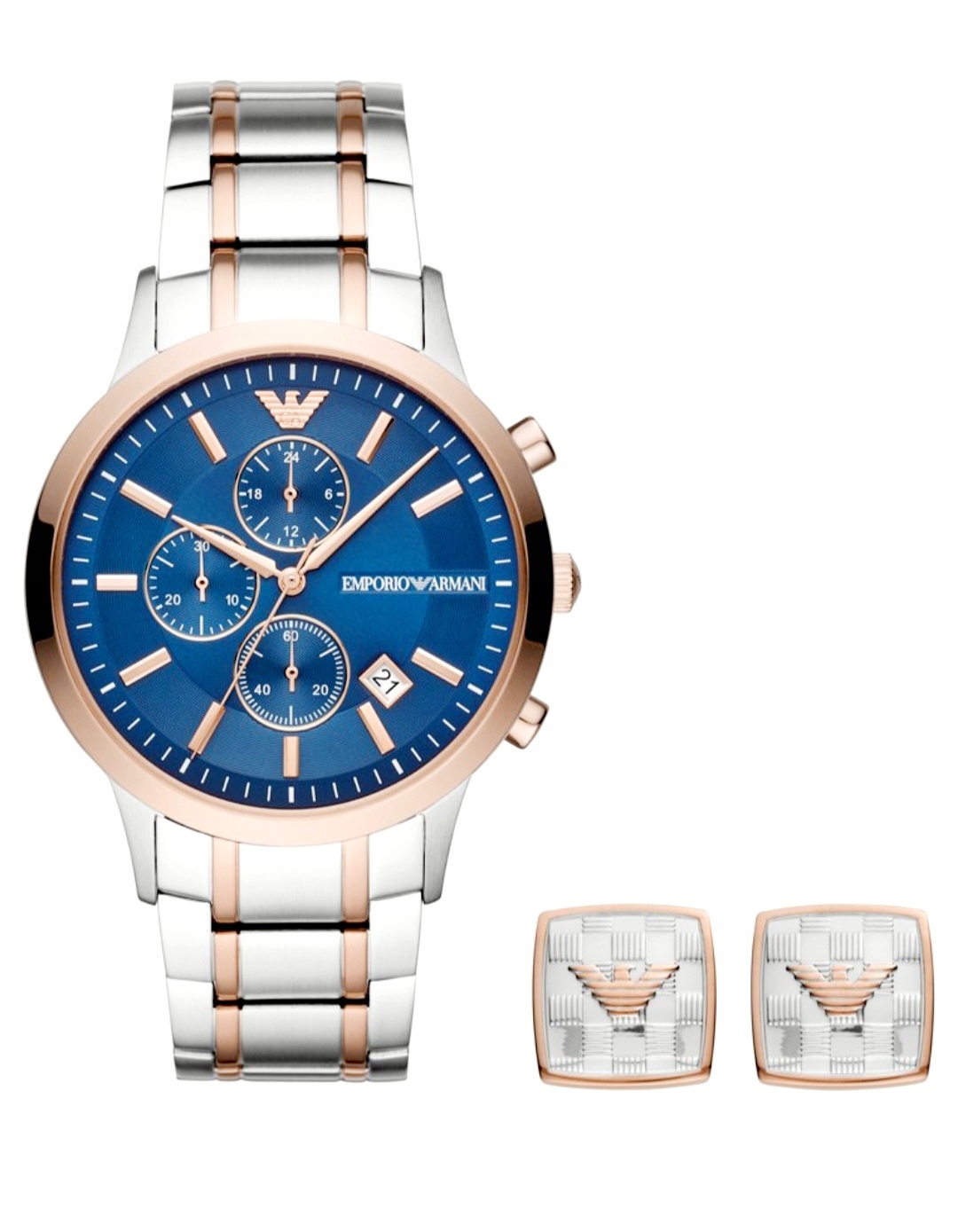 Emporio Armani AR80025 Spinki Set Pánské hodinky