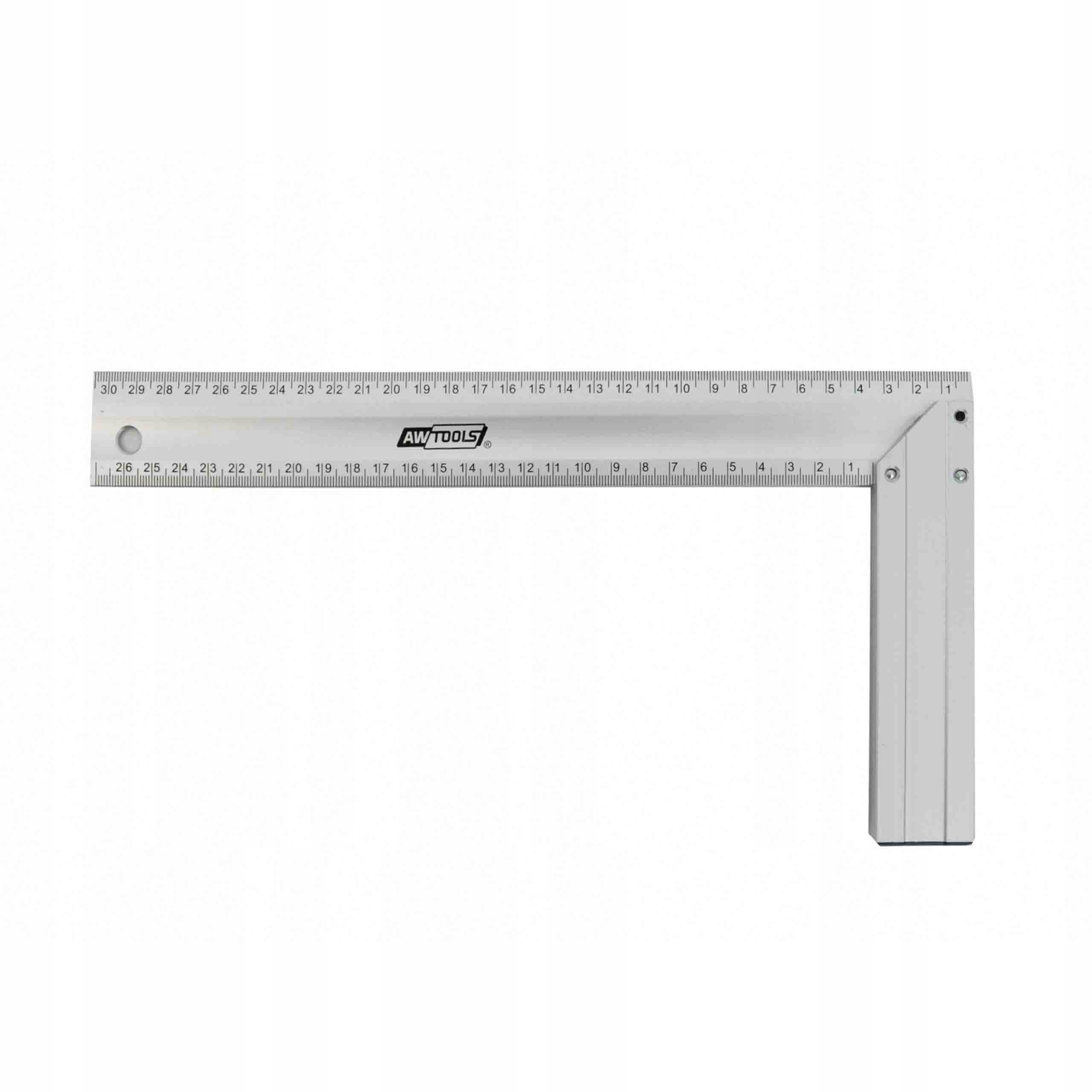 

Kątownik przymiar kątowy aluminiowy 400mm AW29814