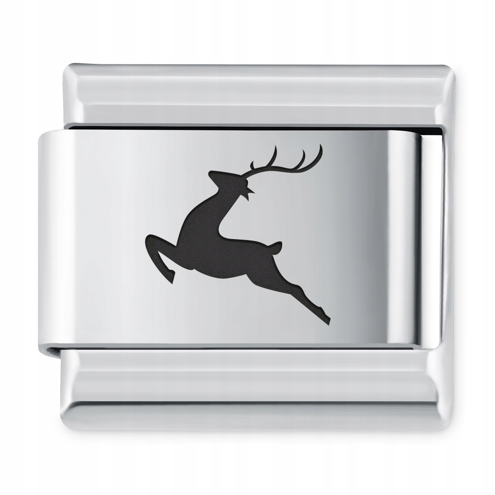 

Italian Charms Symbole Zwierzęta Jeleń Grawer