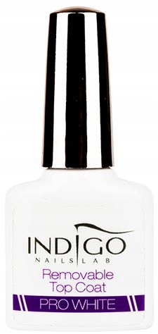 

Indigo Removable Top Coat Pro White 7ml