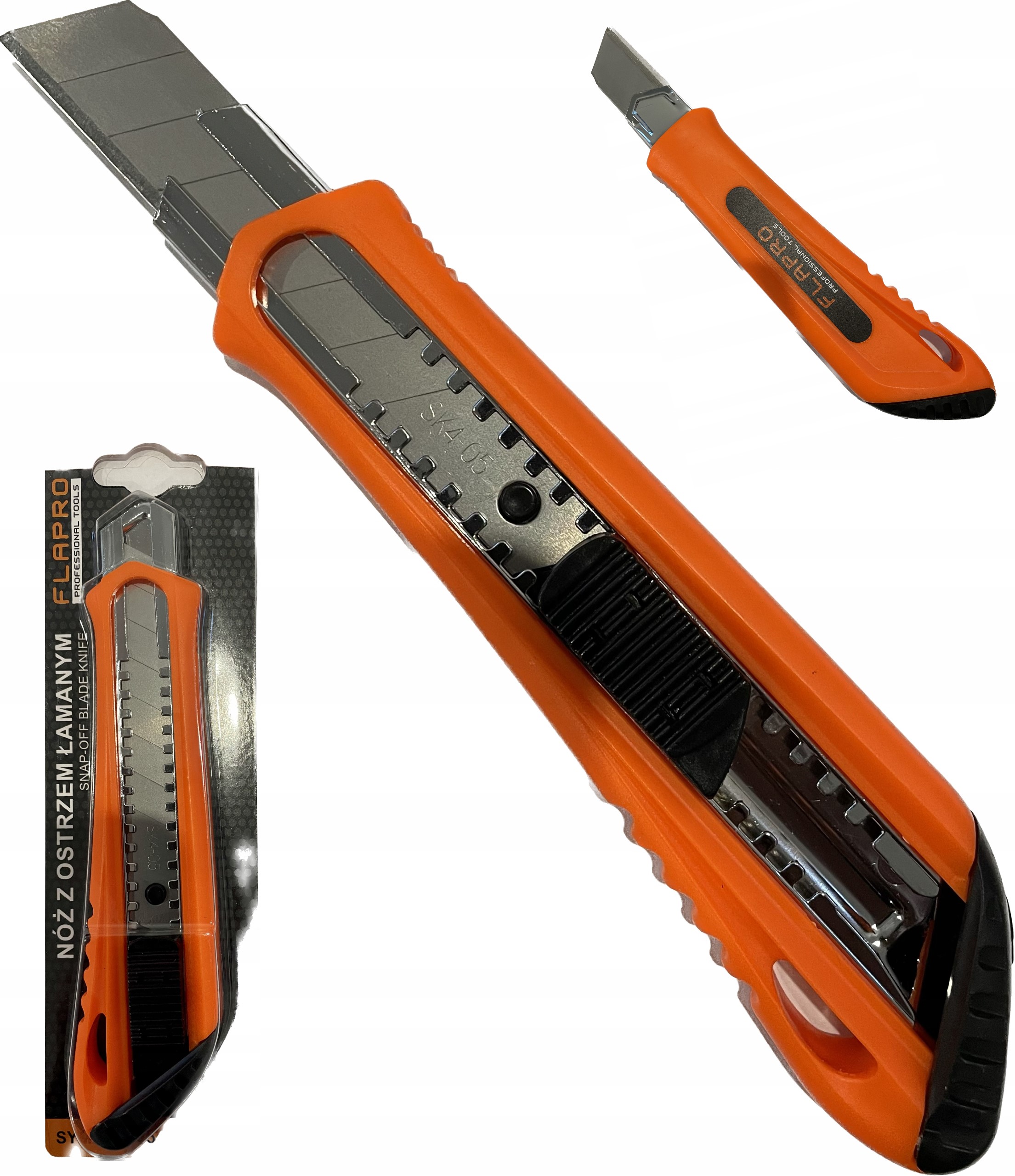 

Nóż Z Ostrzem Łamanym 18MM "flapro" 8549