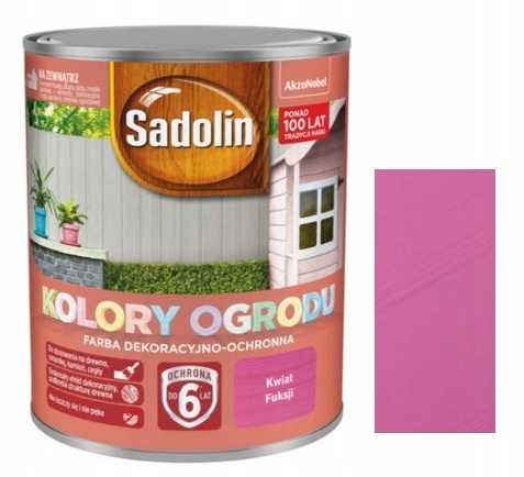 

Sadolin Ogrodu Kwiat Fuksji 0.7L