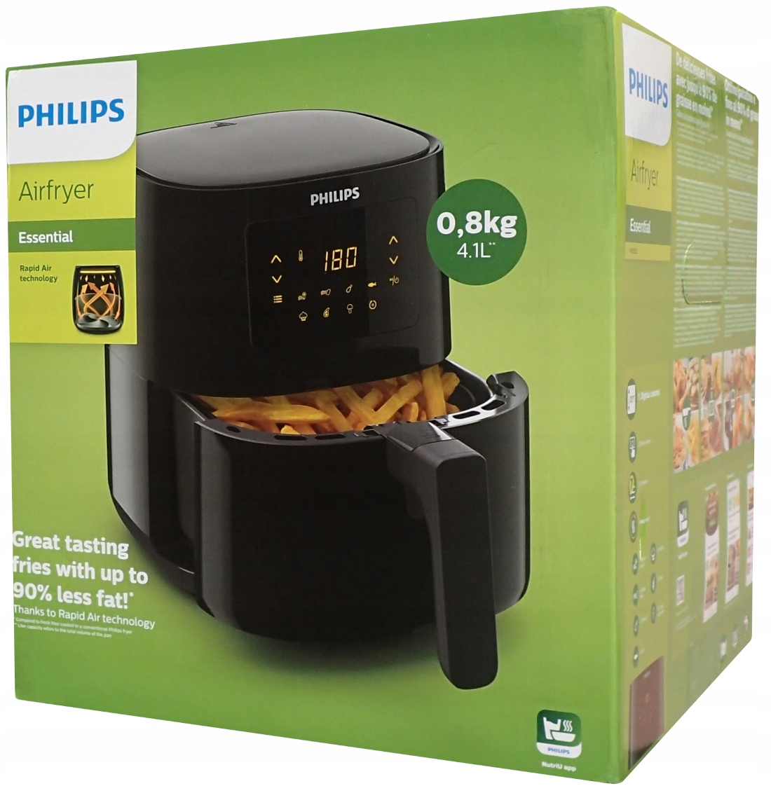 Fritéza Beztuková Fritéza Philips HD9252/90 AirFryer Ovi pro 4 osoby