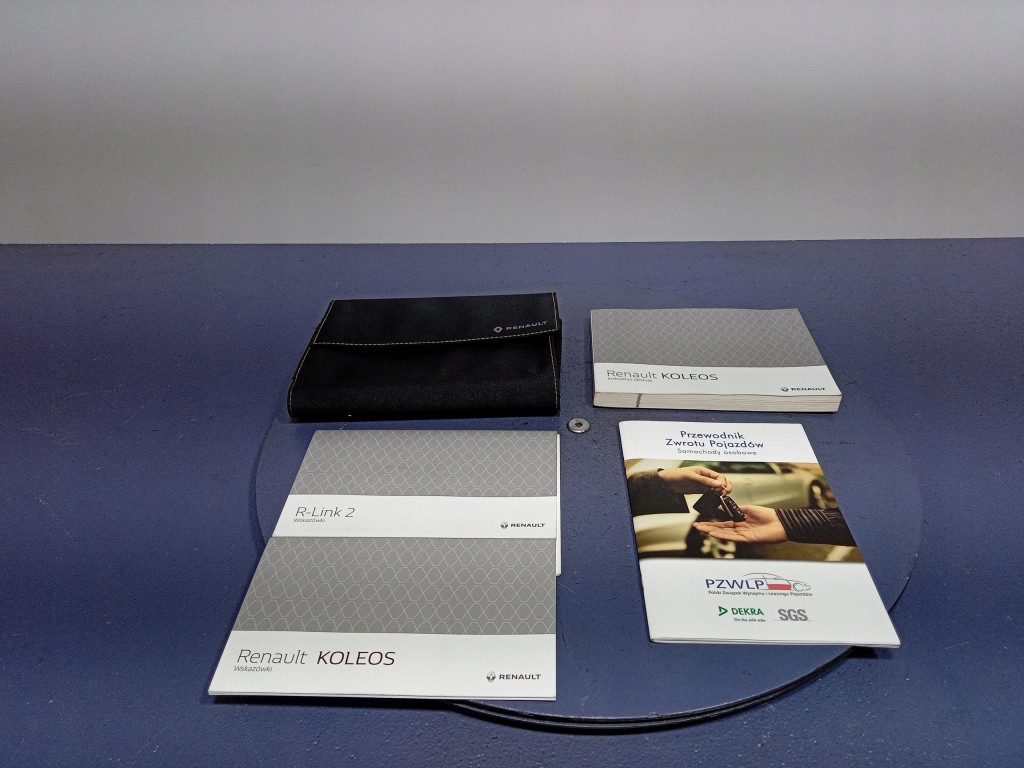 RENAULT MEGANE III KSIĄŻKA SERWISOWA INSTRUKCJA ETUI Marka Renault