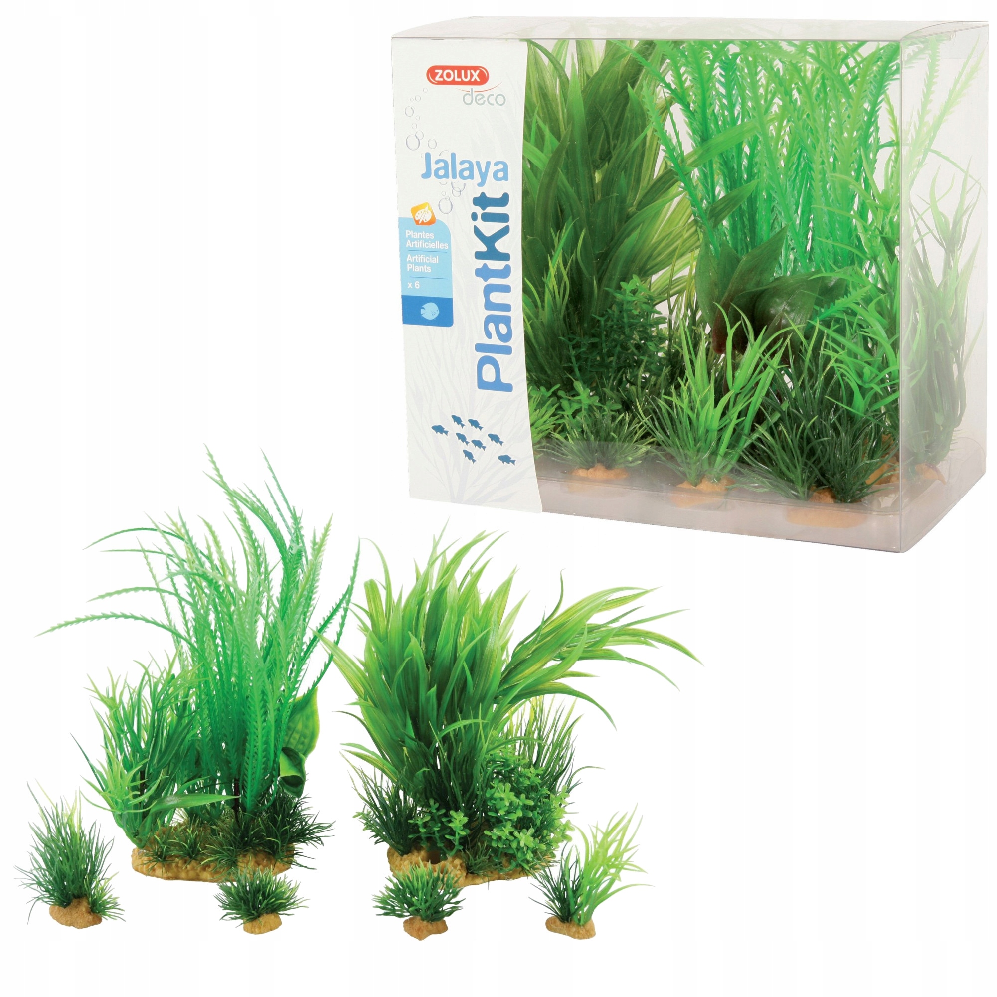

Zolux PlantKit Jalaya nr 1 roślina sztuczna 6 szt.
