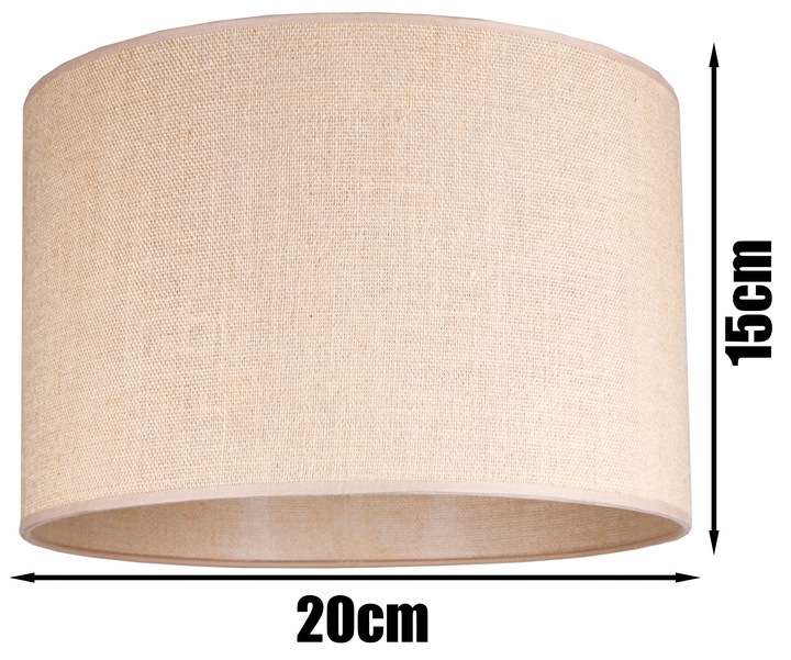 LAMPA WISZĄCA SUFITOWA ŻYRANDOL ABAŻUR BOHO JUTA Kod producenta 1044