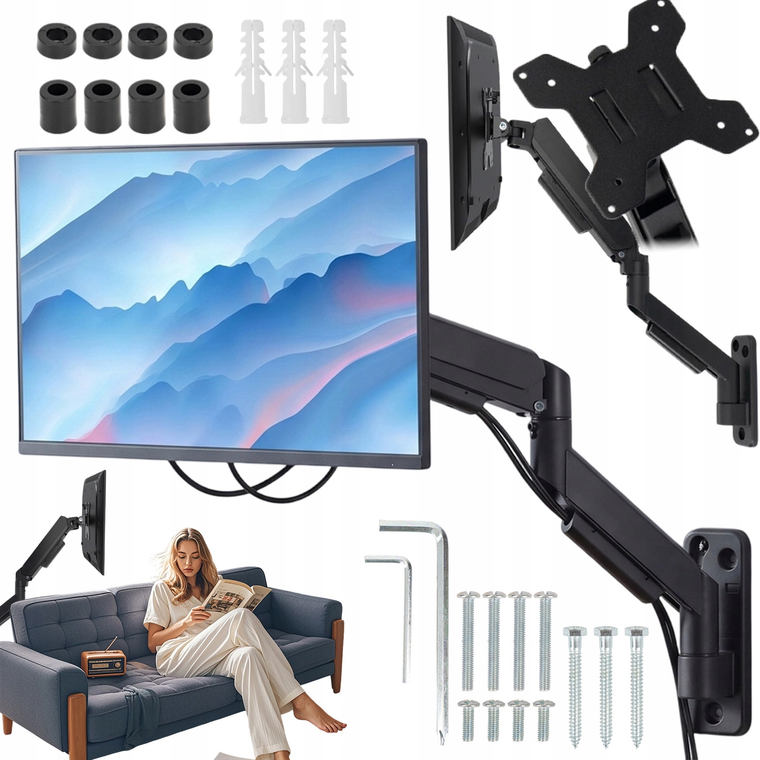 Držák Na Monitory – Ergonomický Držák Na Monitor 17-32 Palců
