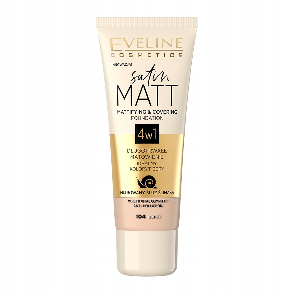 

Eveline Podkład Satin Matt 104 Beige 30ml
