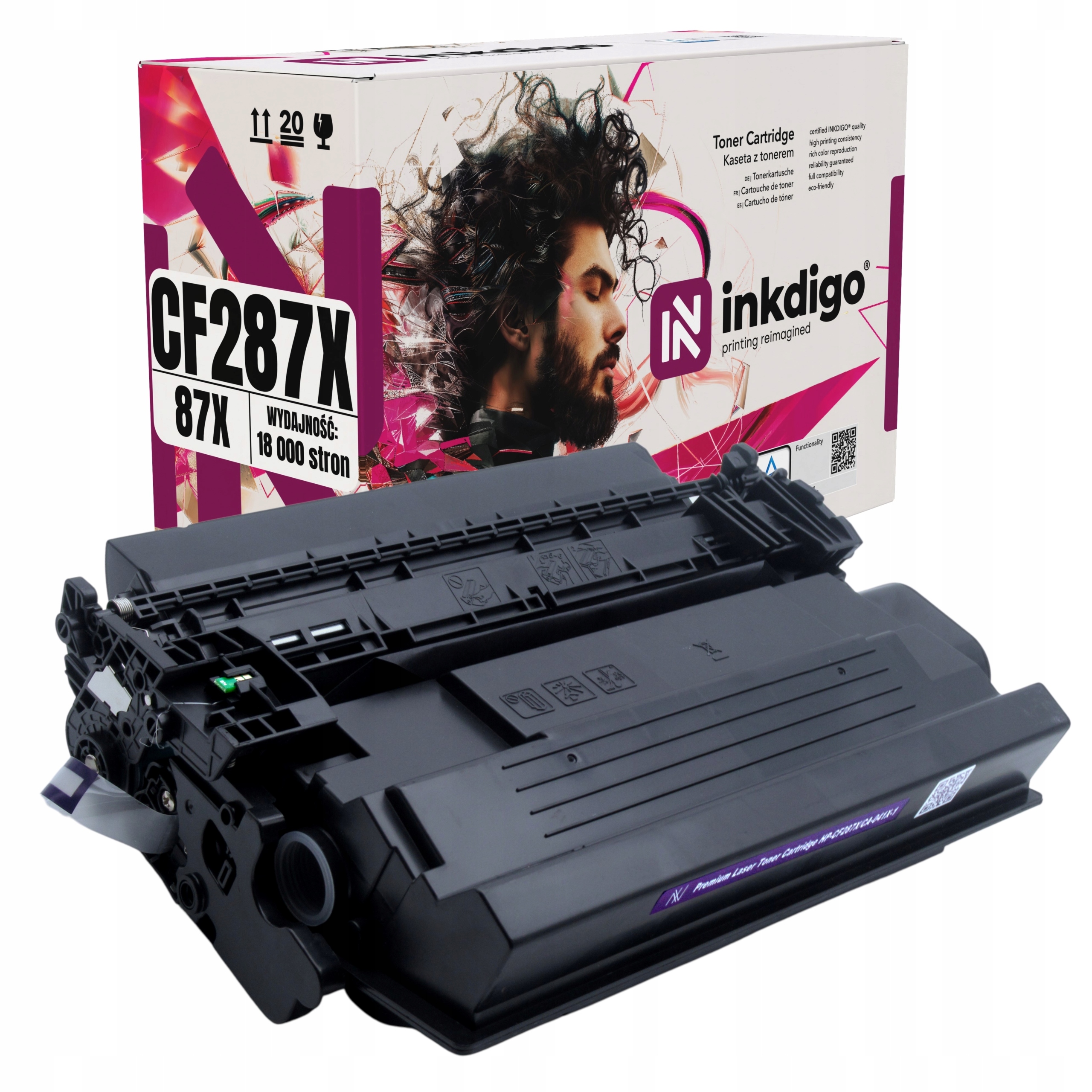 CF287X Toner 87X zamiennik do Hp LaserJet Enterprise M501 Mfp M527 Pro M501