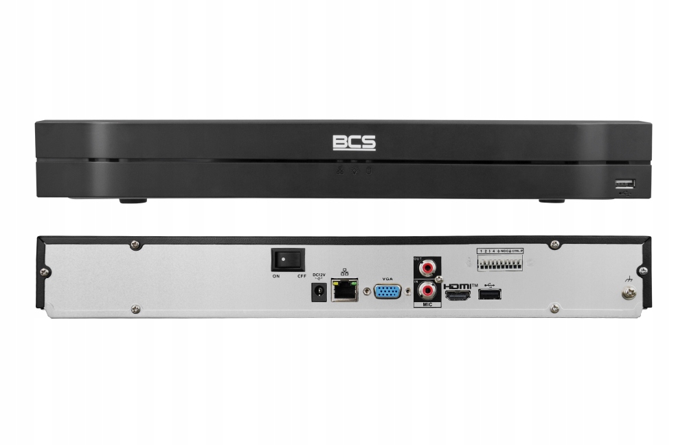 Ip rekordér BCS-L-NVR0802-A-4KE(2L) 8-kanálový, 12Mpx| Bcs Line