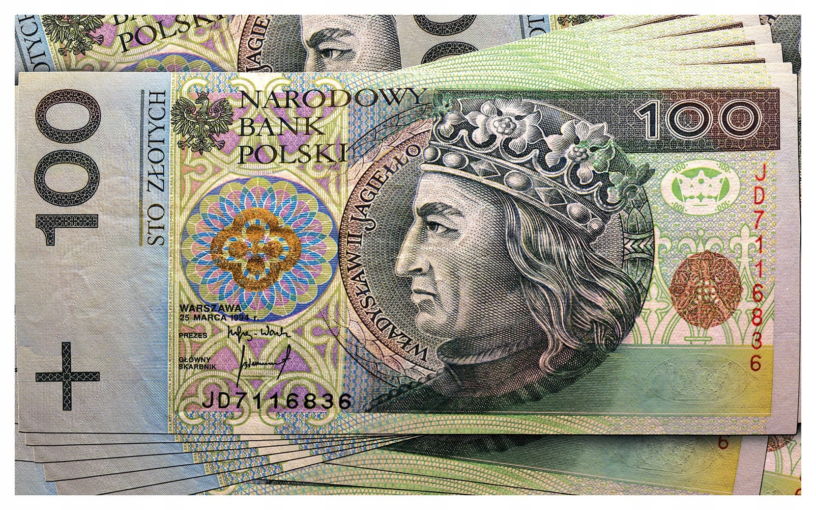 Fototapeta 100 Zlatých Poľské bohatstvo financie kráľ Jagelo 312x219 lepidlo