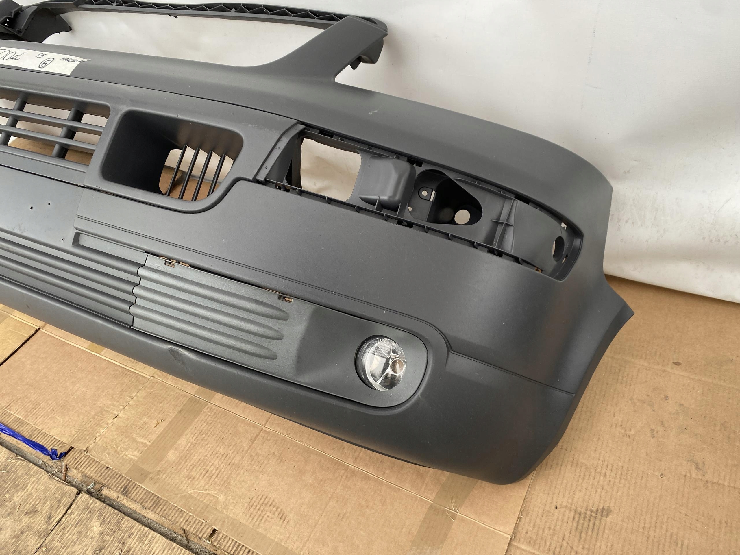 VW T5 TRANSPORTER 03- bumper front grey front fog lights 7H0807101