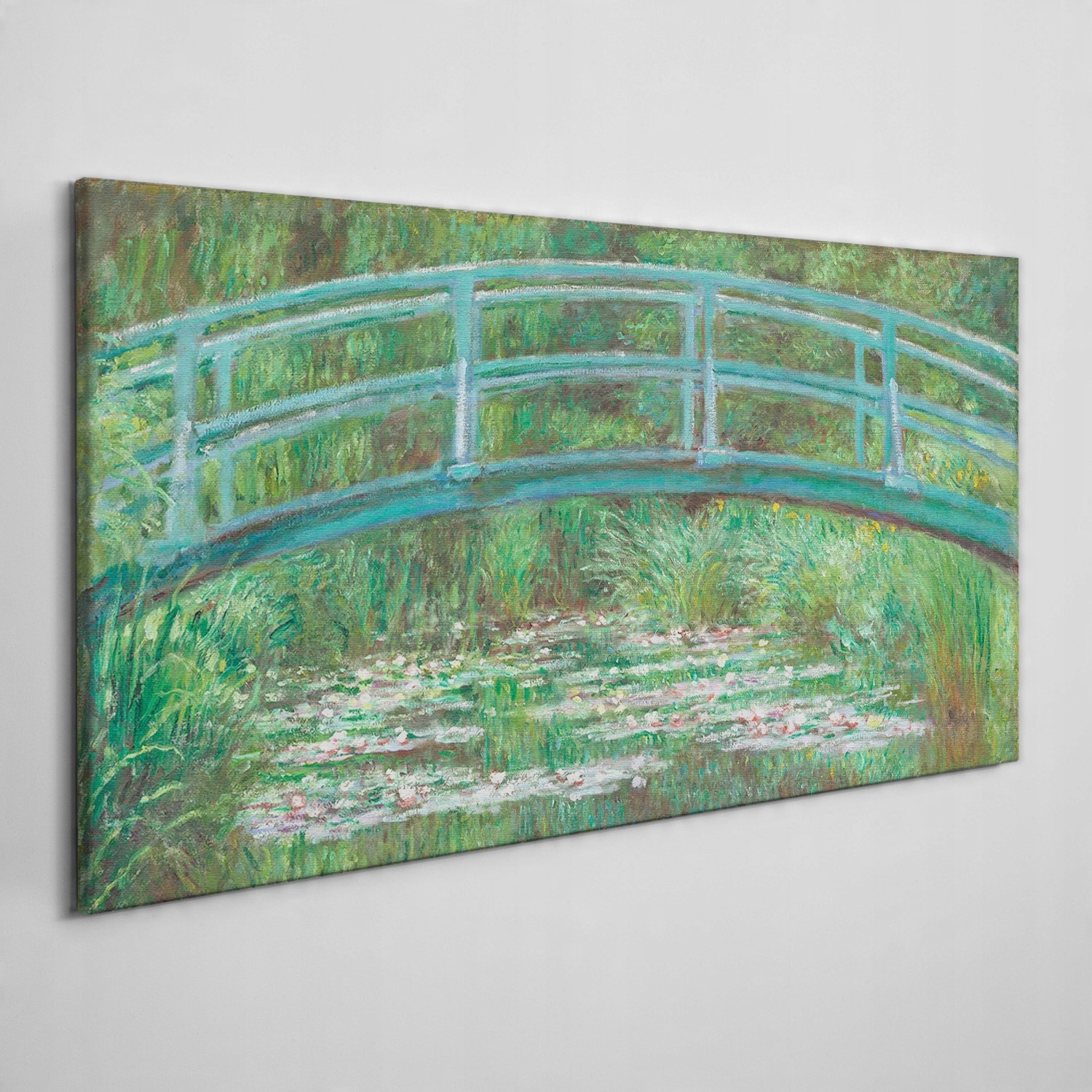 

Płótno obraz na ścianę Most natura Monet 120x60 cm