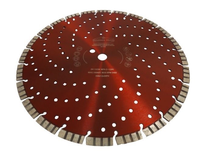 

Tarcza Diamentowa Do Betonu 350mm + 230mm + Gratis