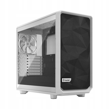 Obudowa Fractal Design Meshify 2 Lite Tg Clear E-atx Biała Atx