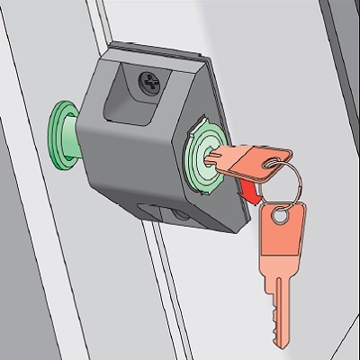 Zámek Fakro Zbl pro střešní okna