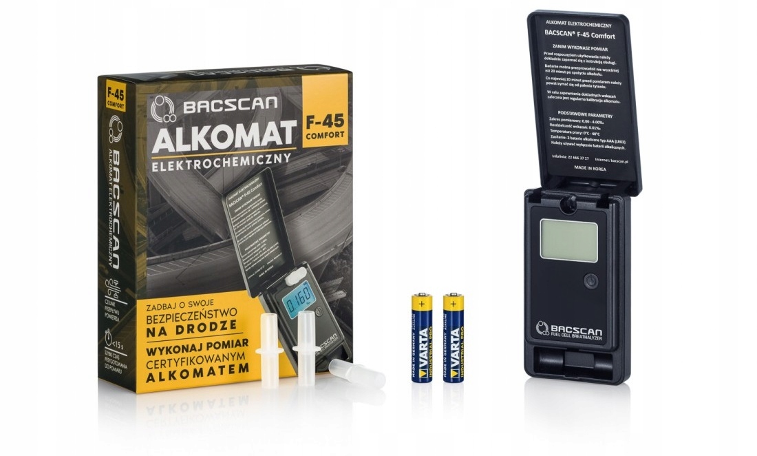 Alkomat BACscan F 45 Comfort na prezent Brand BACscan
