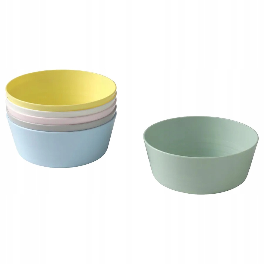 

Ikea Kalas Miski miseczki MIX kolor 6 sztuk