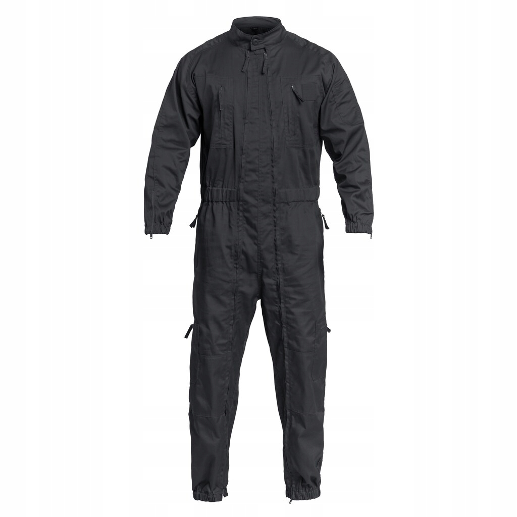 Taktická kombinéza se stahovacími šňůrkami Brandit Flight Suit Antracitová XL