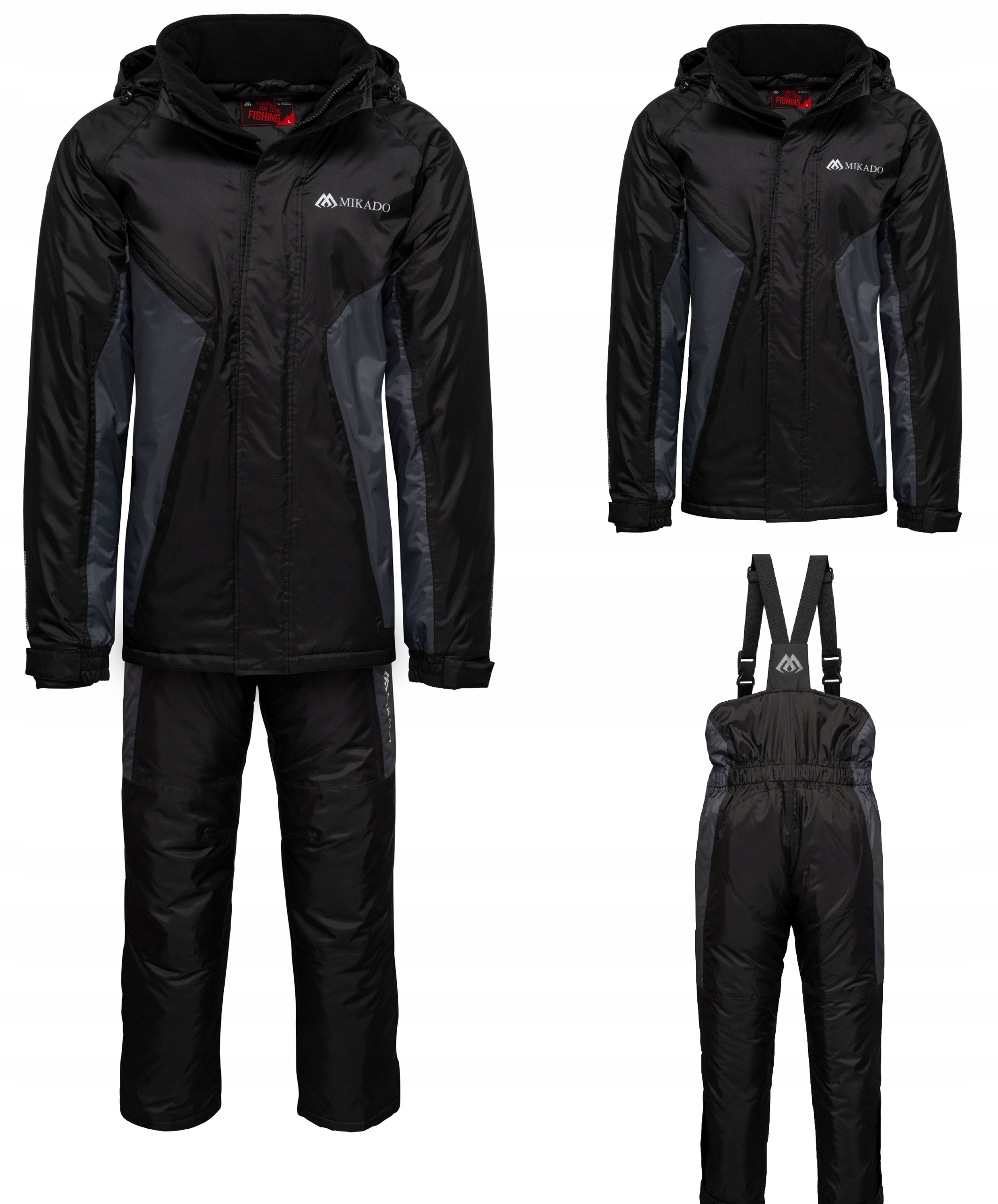 Kombinezon Zimowy Wędkarski Mikado Komplet XL