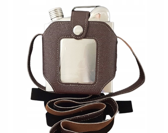 Piersiówka 540 ml w ETUI+ grawer Kod producenta brak