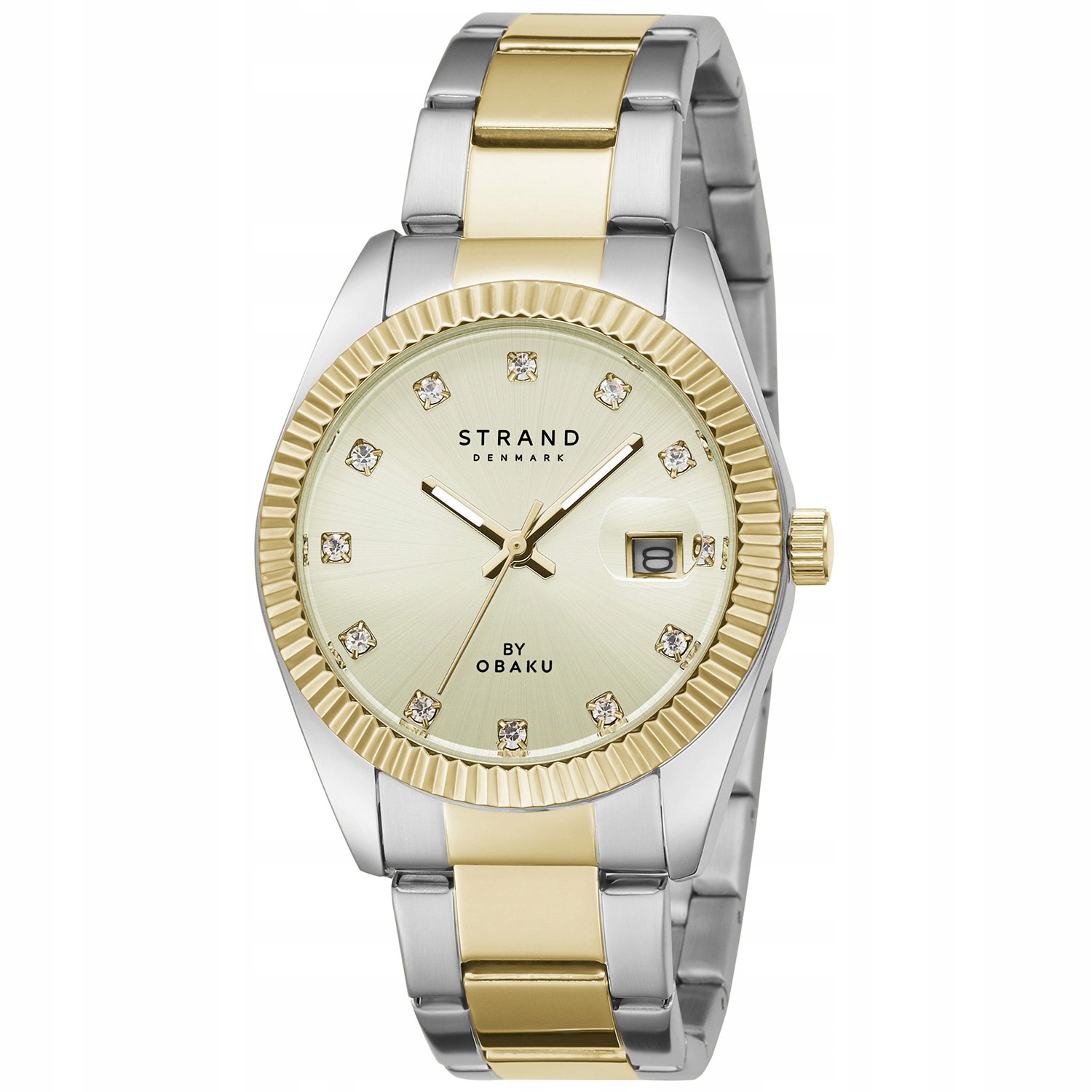 Dámské hodinky Strand S721LDFGSF se Zirkony stříbrné