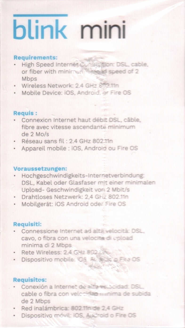 Kamera IP Blink mini Marka Inna