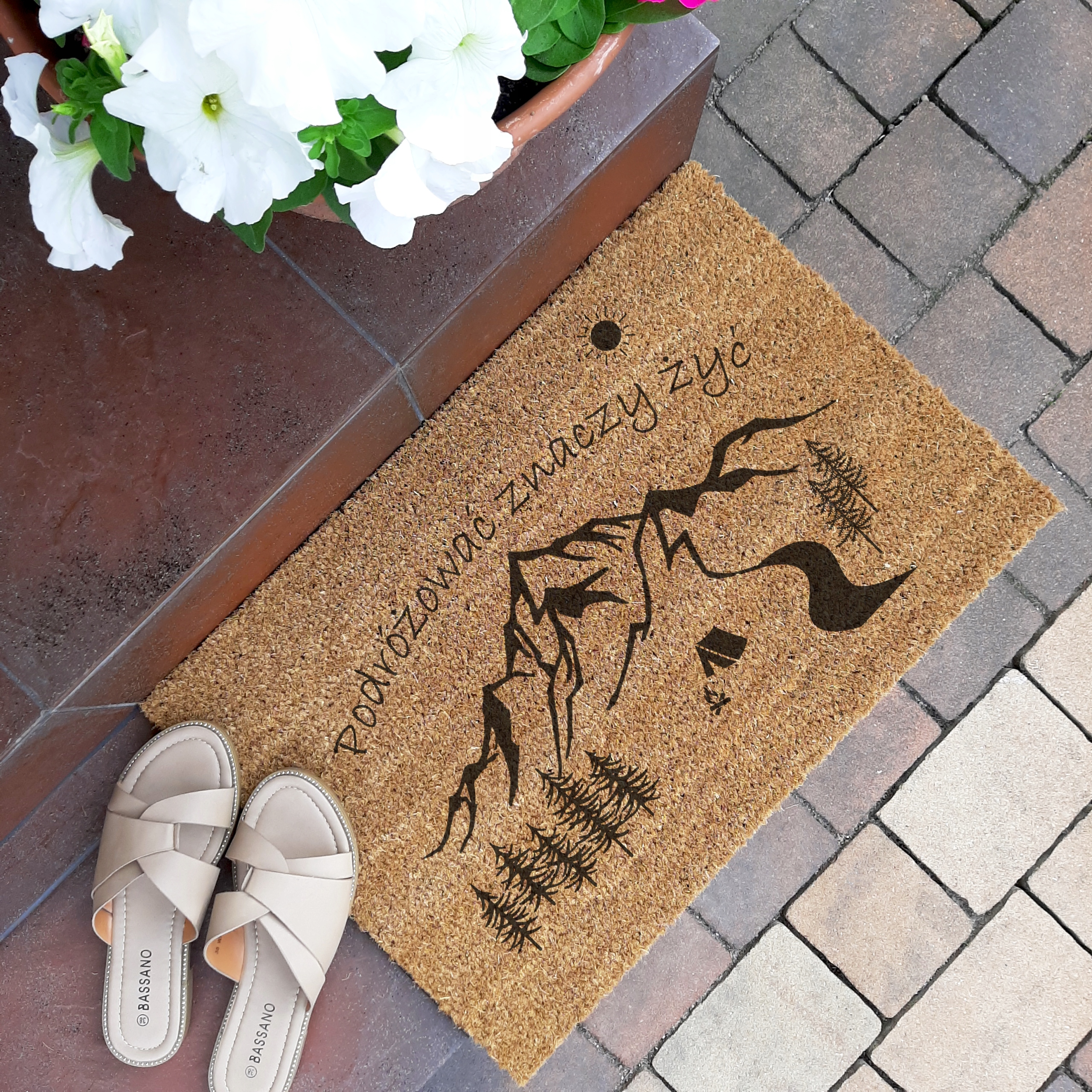 WYCIERACZKA wejściowa DO BUTÓW PODRÓŻE PODRÓŻNIKA Marka inna