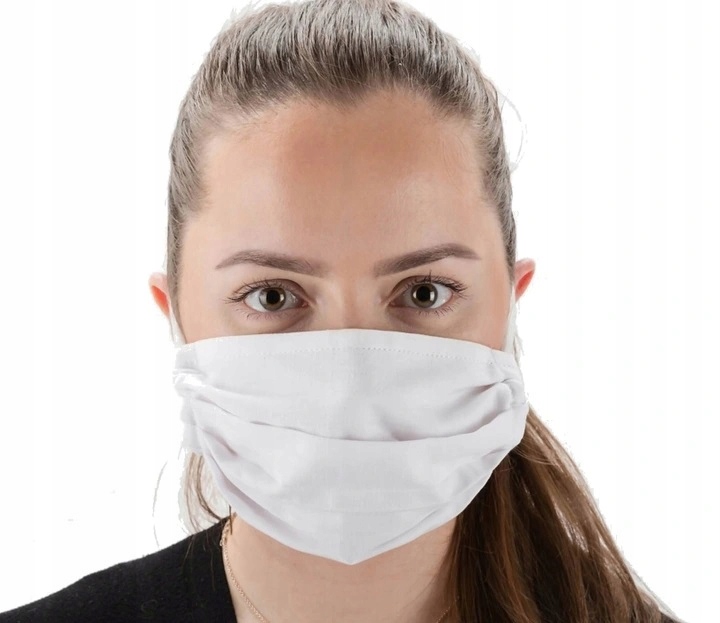 MASECZKA BAWEŁNIANA WIELORAZOWA MASKA NA TWARZ Marka Technik
