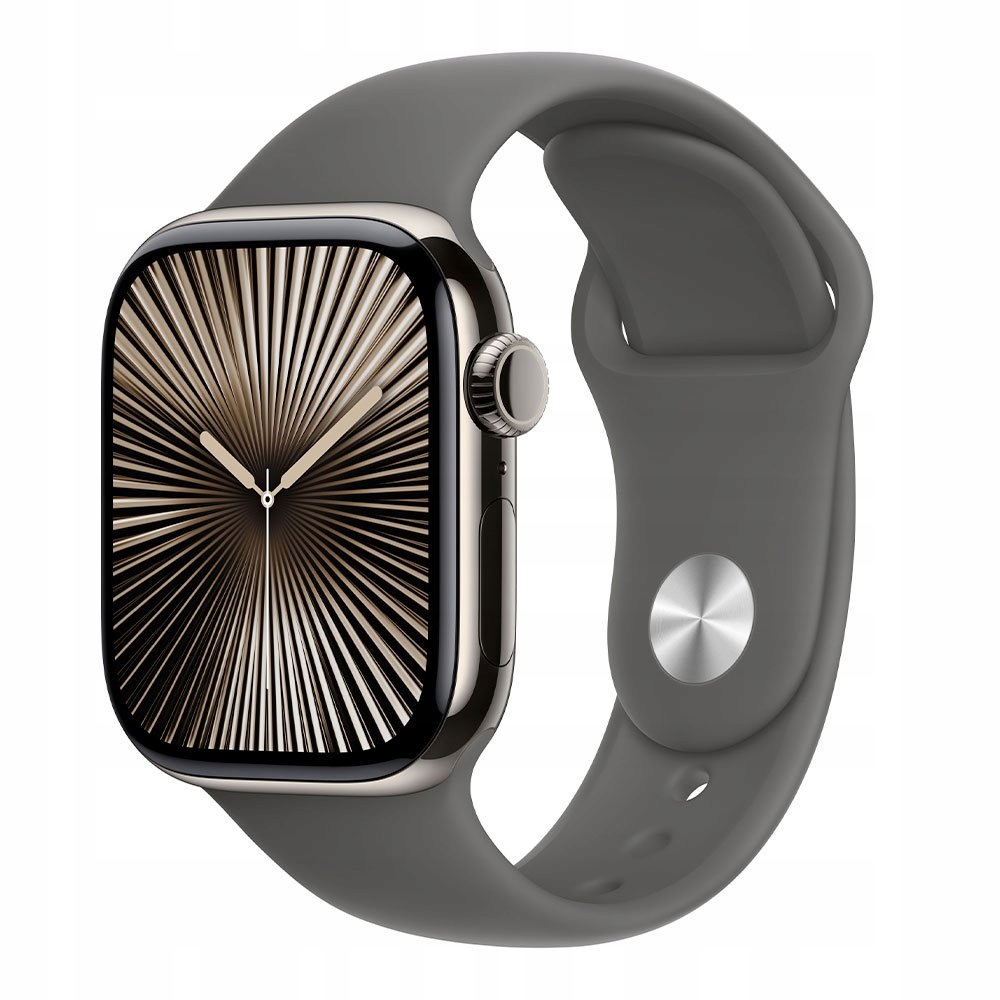 Apple Watch Series 10 46 mm Cellular prírodný titán so skalne sivým…